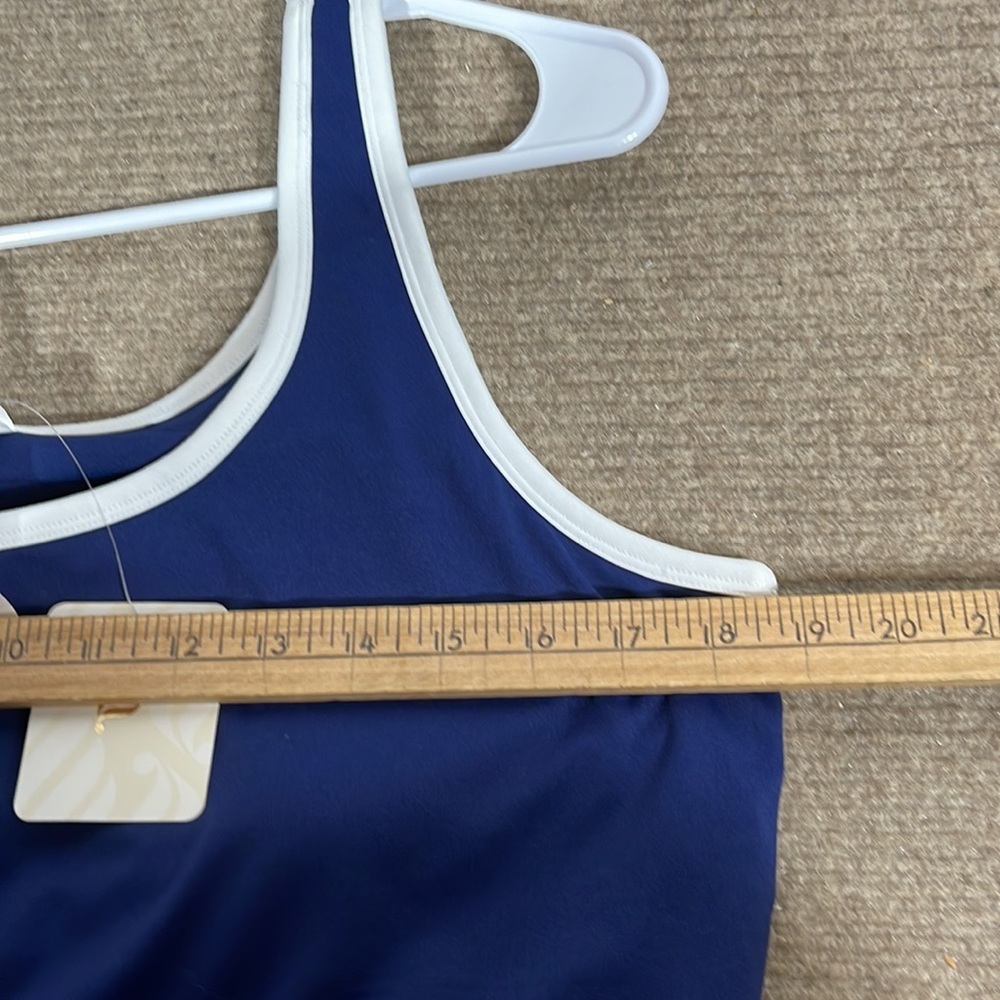 Fabletics Sporty Built‎ In Short Mini Tennis Dress Navy Blue New NWT Size XXL - Picture 9 of 11